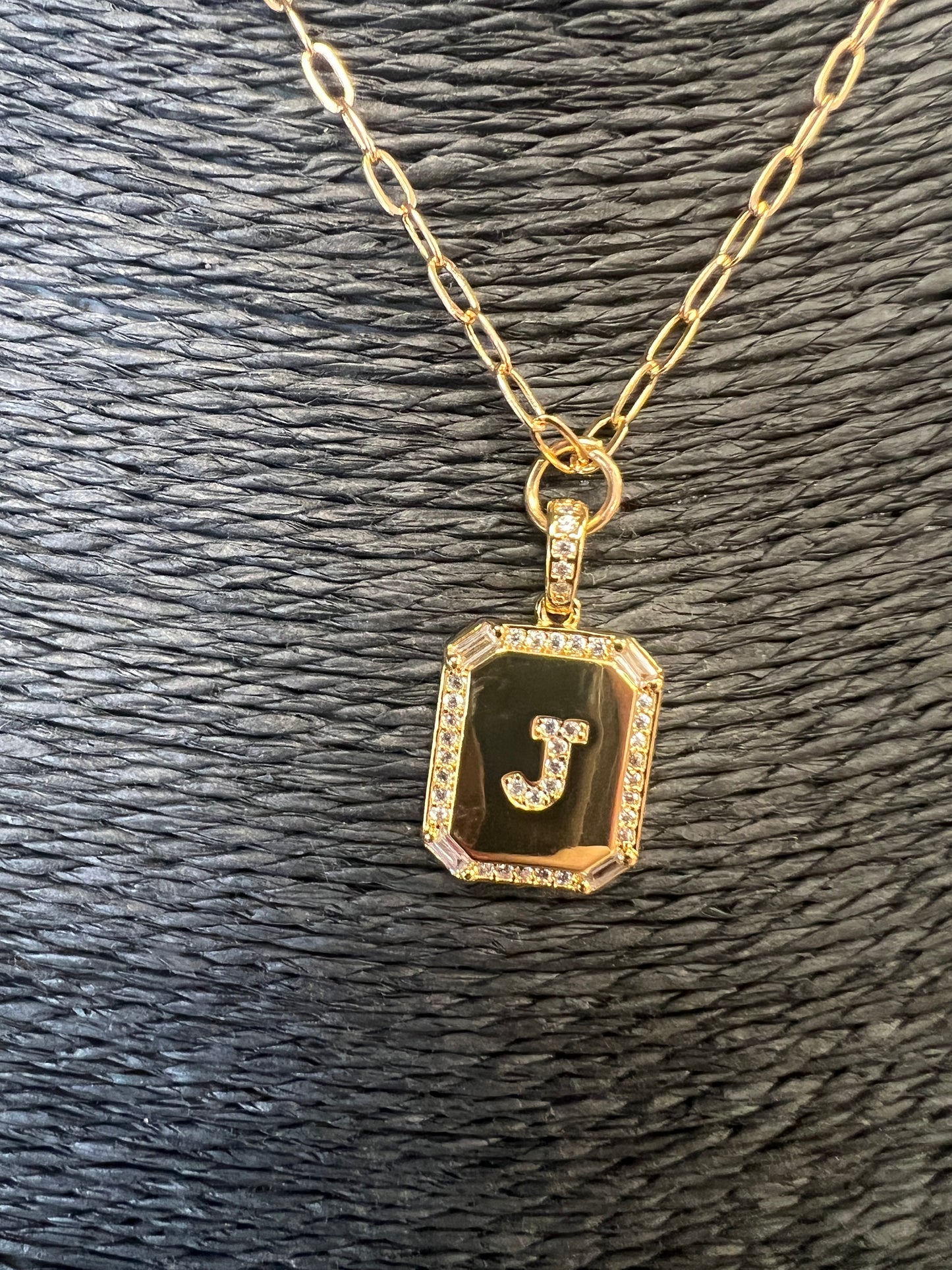 Initial Pendant Necklace
