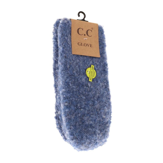C.C. Mixed Tone Boucle Mittens