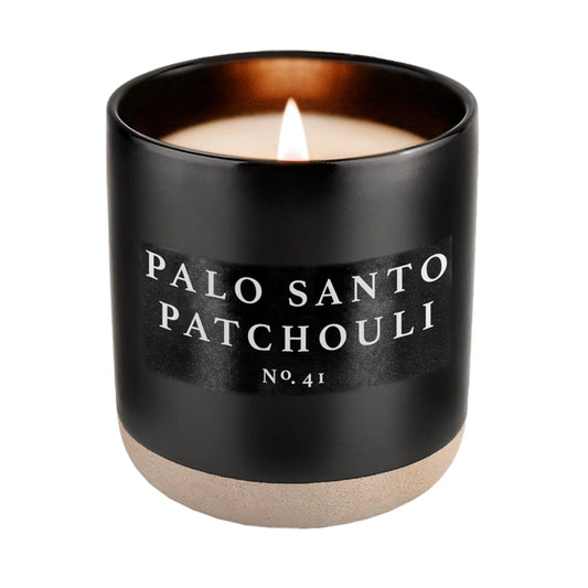 Palo Santo Patchouli 12oz Soy Candle
