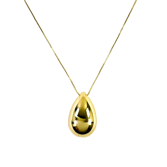 Teardrop Gold Filled Necklace