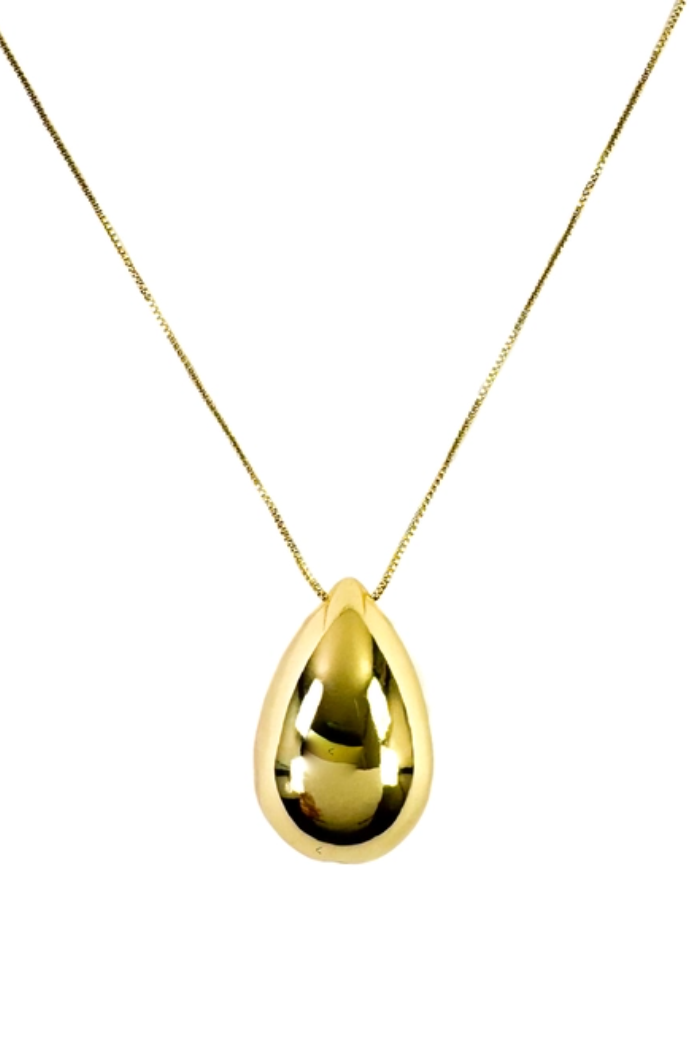 Teardrop Gold Filled Necklace