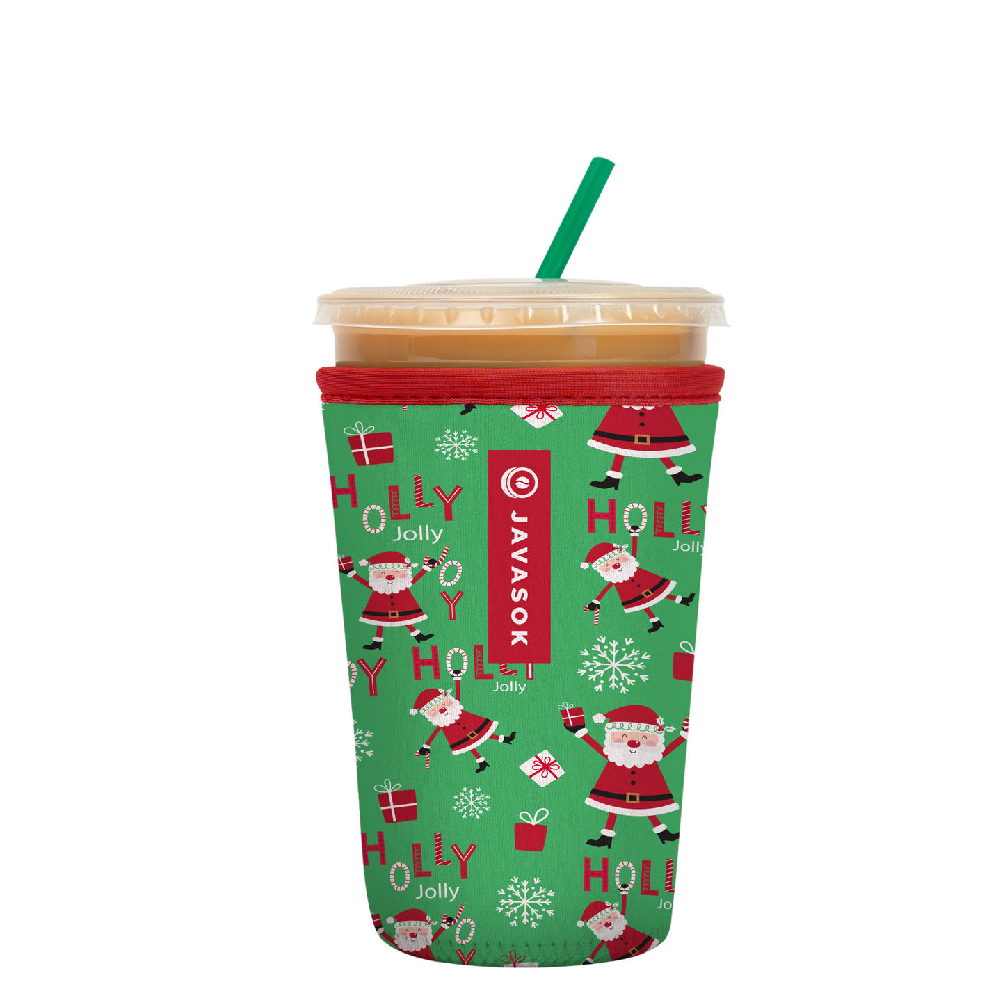 JavaSok - Jolly Santas: Medium 22-28oz