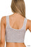 Washed Ribbed Seamless Brami w/ Pads