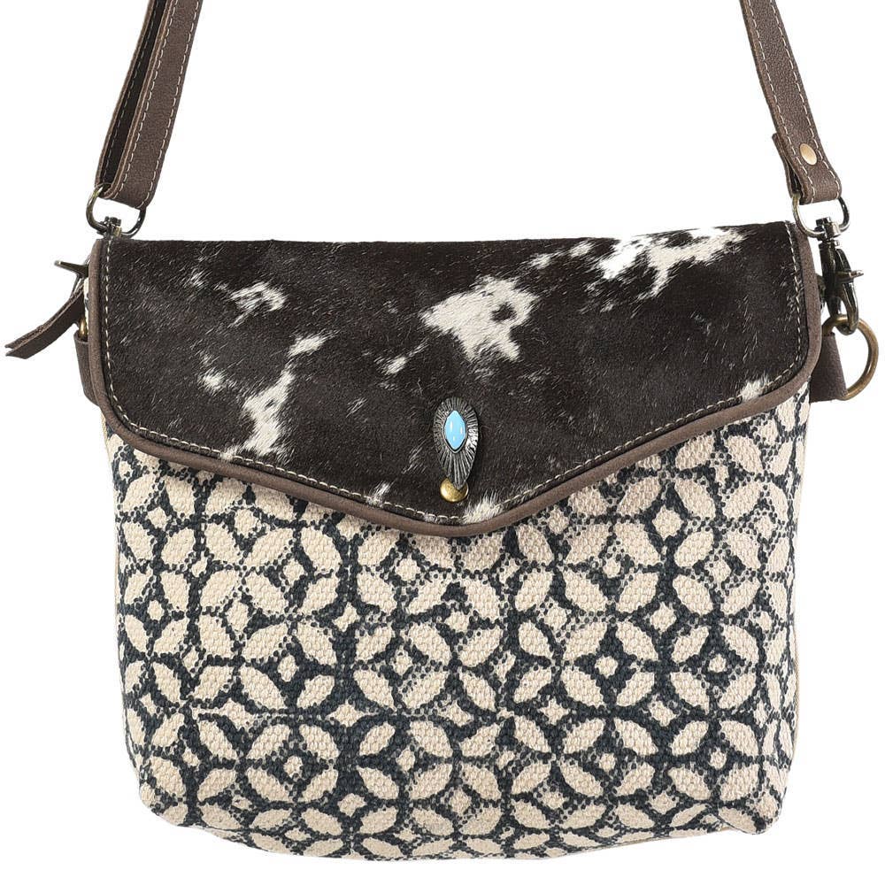 Crossbody with Black Flap Closure