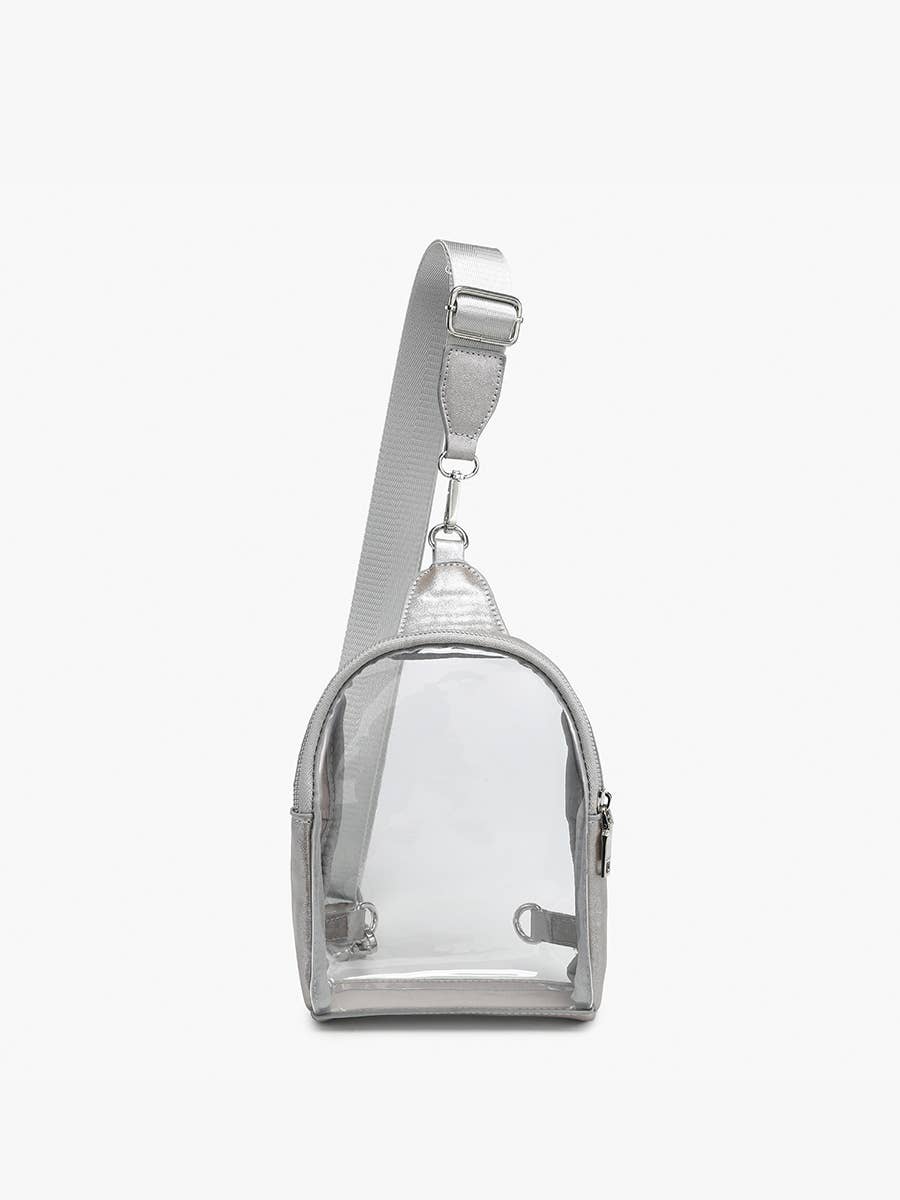 Ellen Clear Sling Bag w/ Removable Guitar Strap