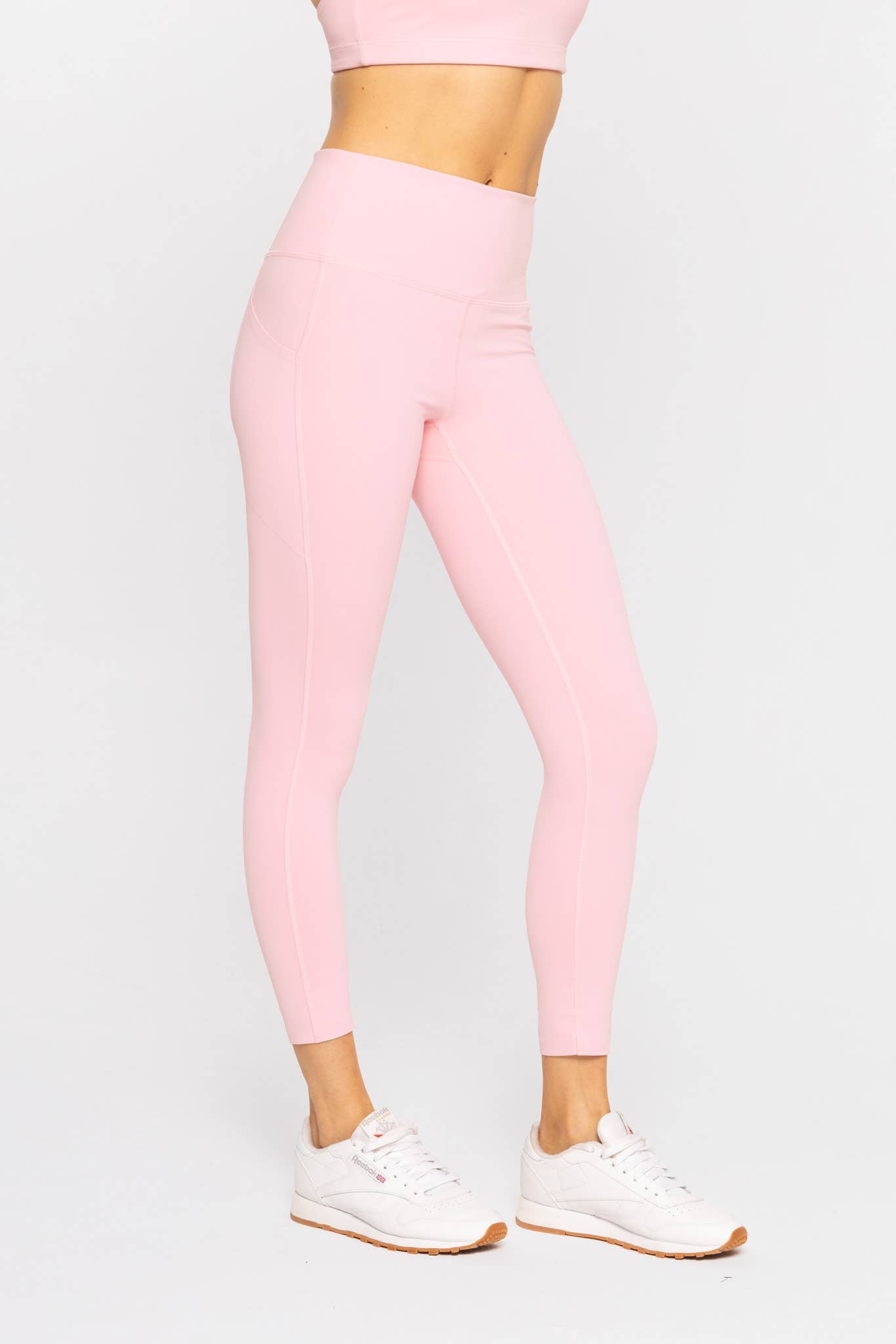 Laser-Cut and Bonded Essential Foldover Highwaist Leggings