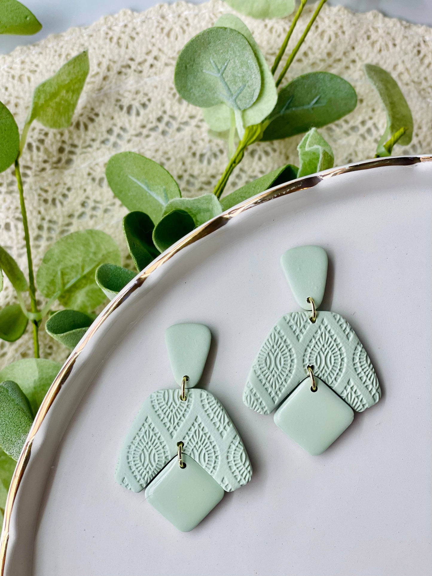 Blooming Boomerang Earrings