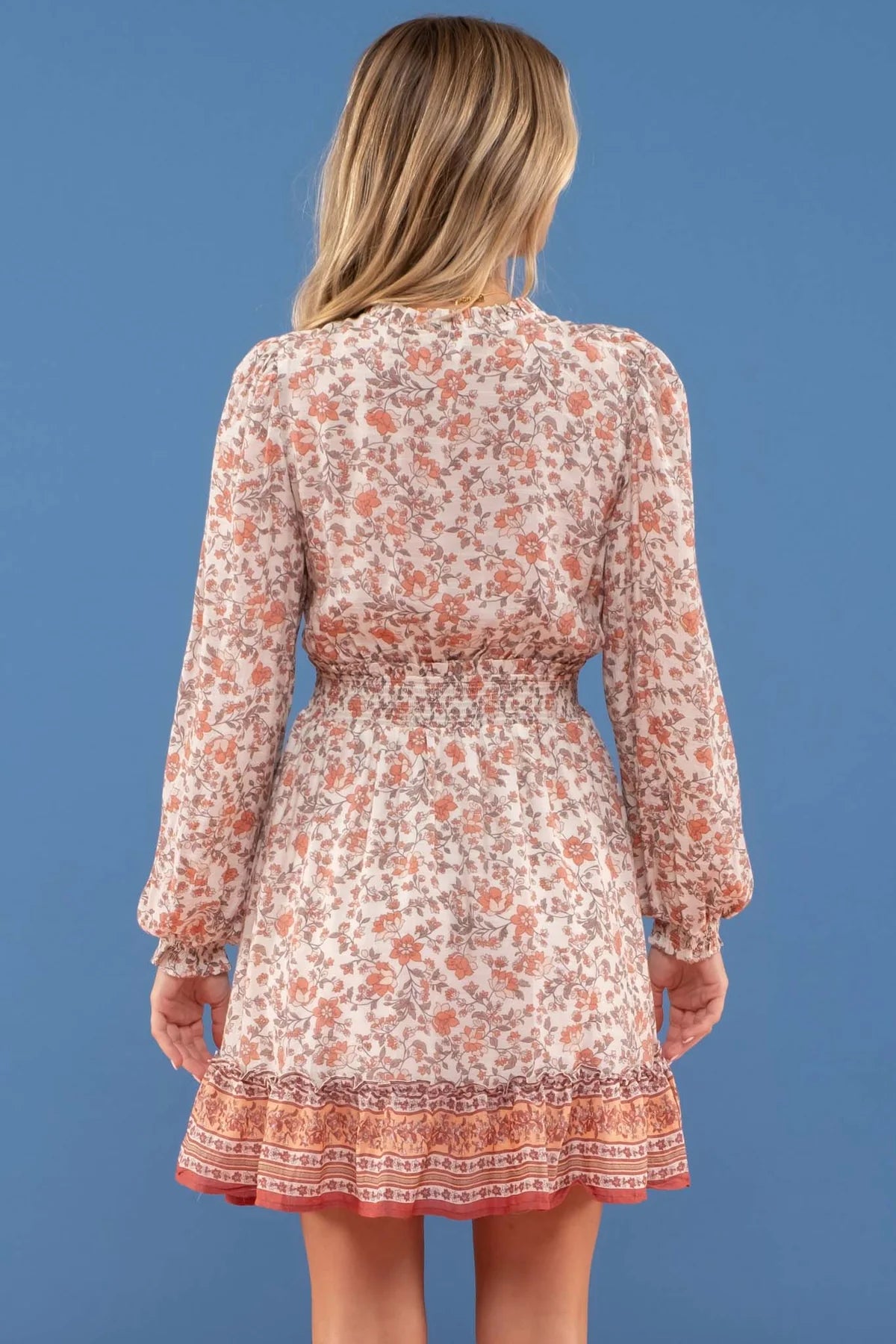 Empire Waist Mini Dress