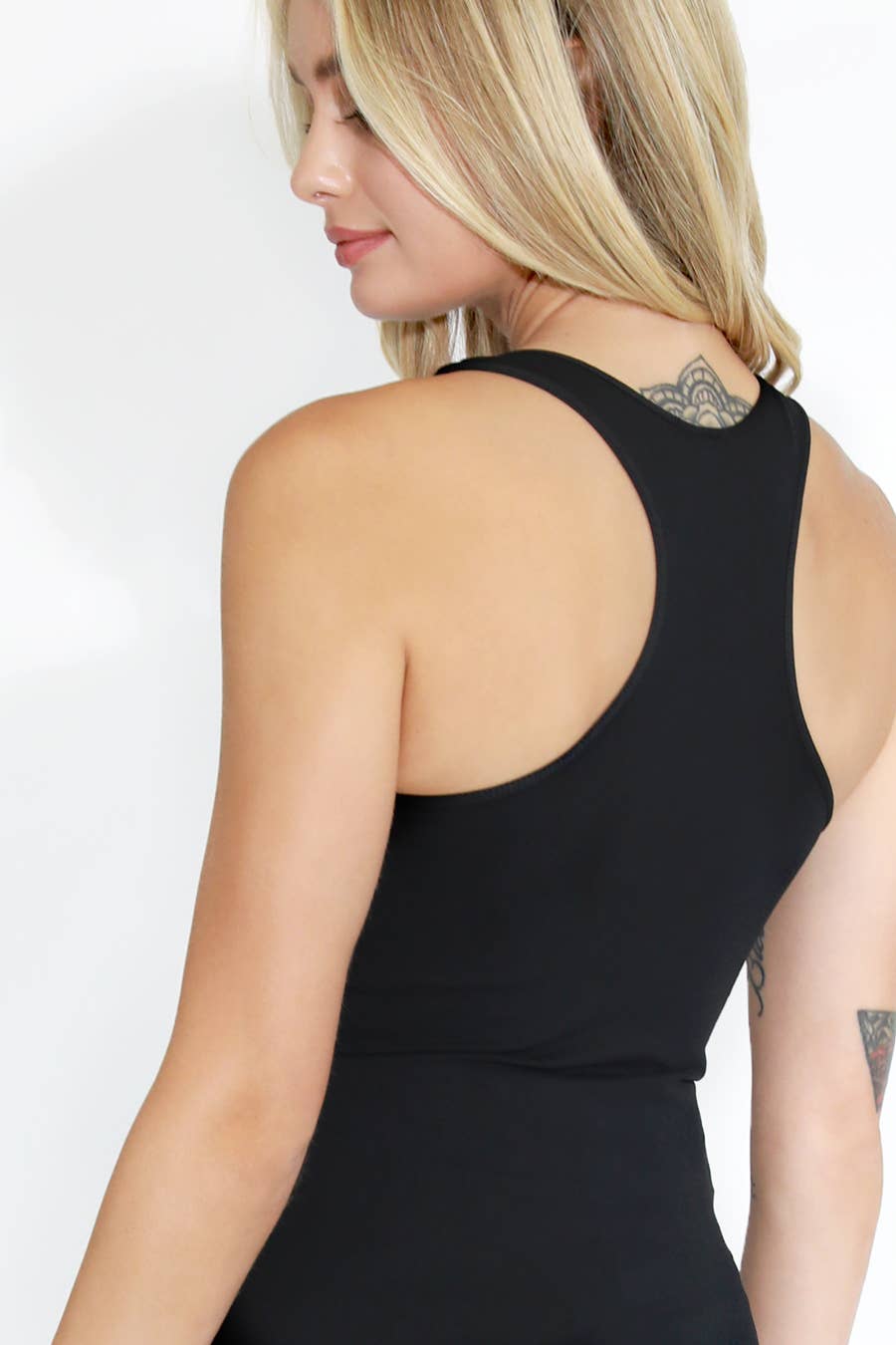 Plain Jersey Racer Back Tank