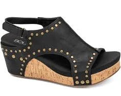 Corky's Carley Wedge Heel - Black Oil