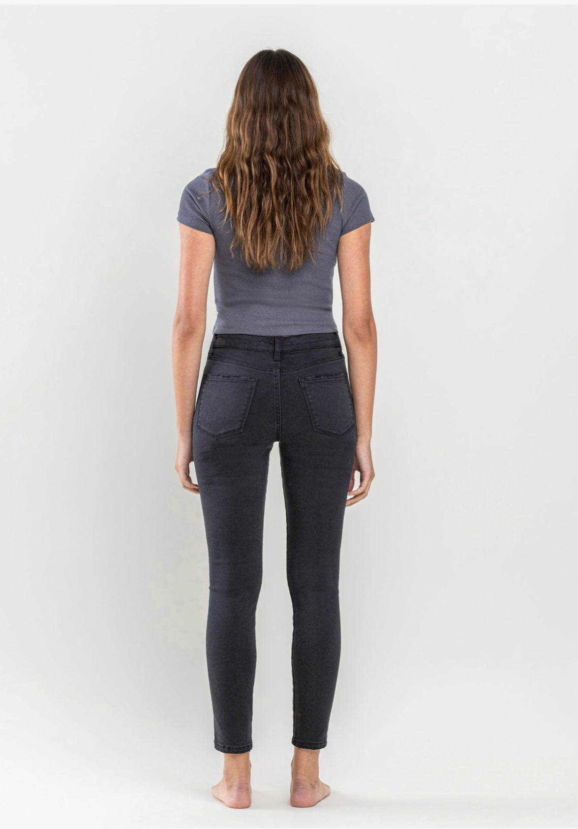 Vervet High Rise Ankle Skinny