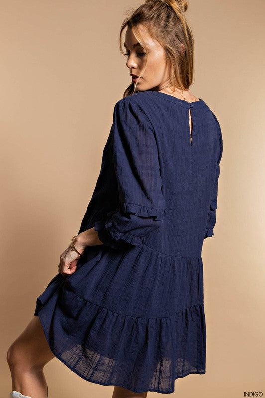 Cotton Loose Fit Flowy Dress