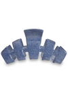 Medium Classic Hair Clip - Denim