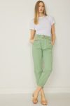 Pistachio High Waisted Joggers