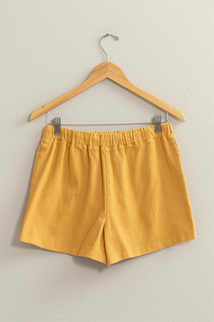 Patch Pocket Drawstring Short