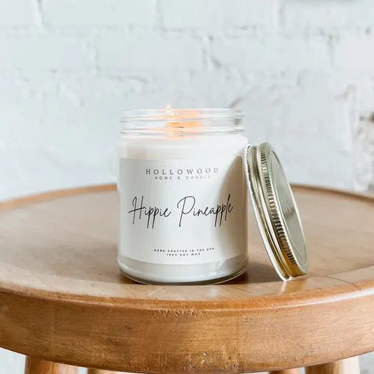 Hippie Pineapple 8oz Soy Candle