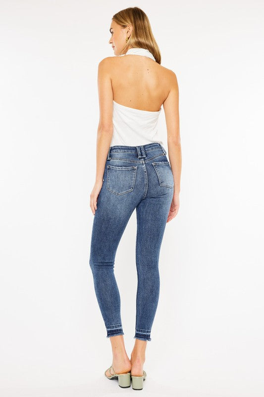 KanCan High Rise Ankle Skinny Jeans