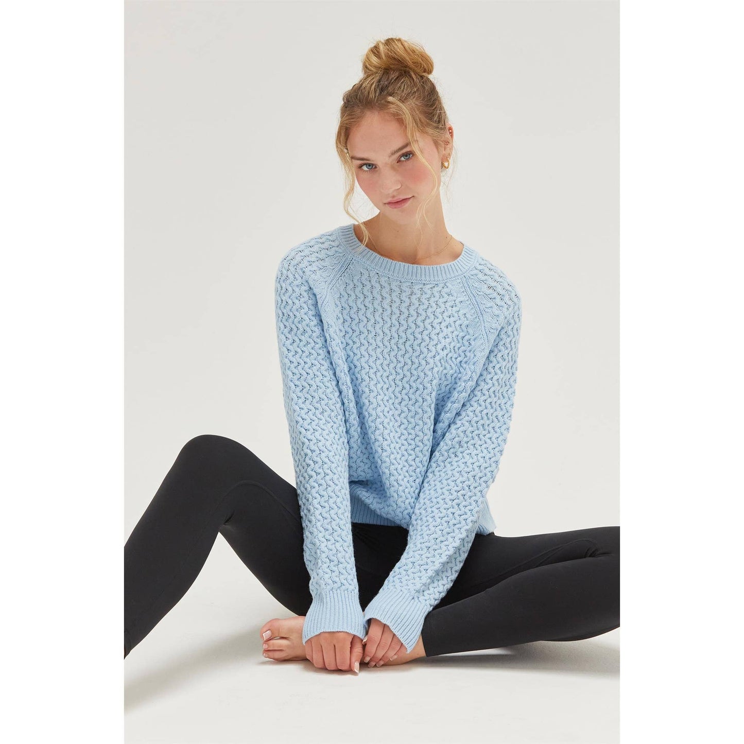 Swirl Knit Sweater