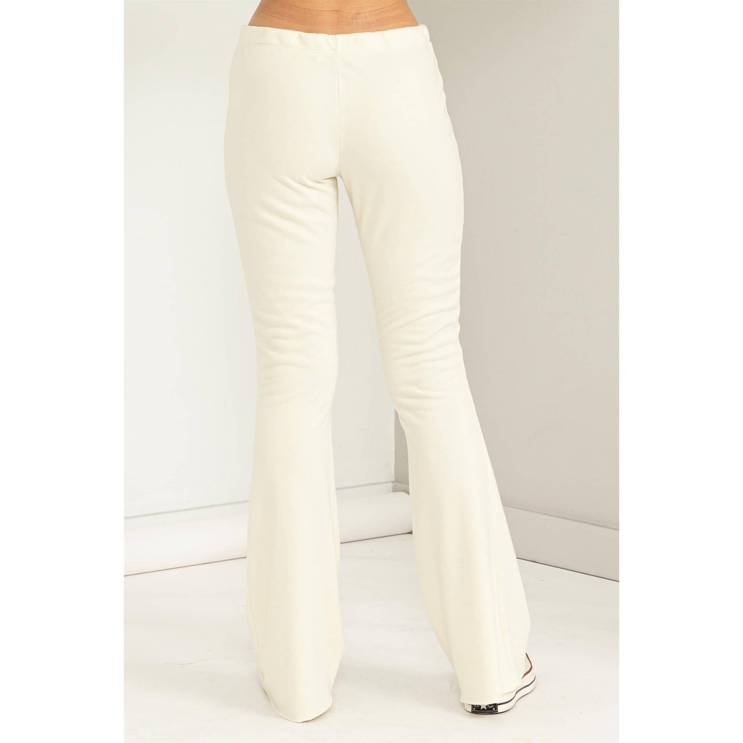 Mid-Rise Flare Lounge Pants