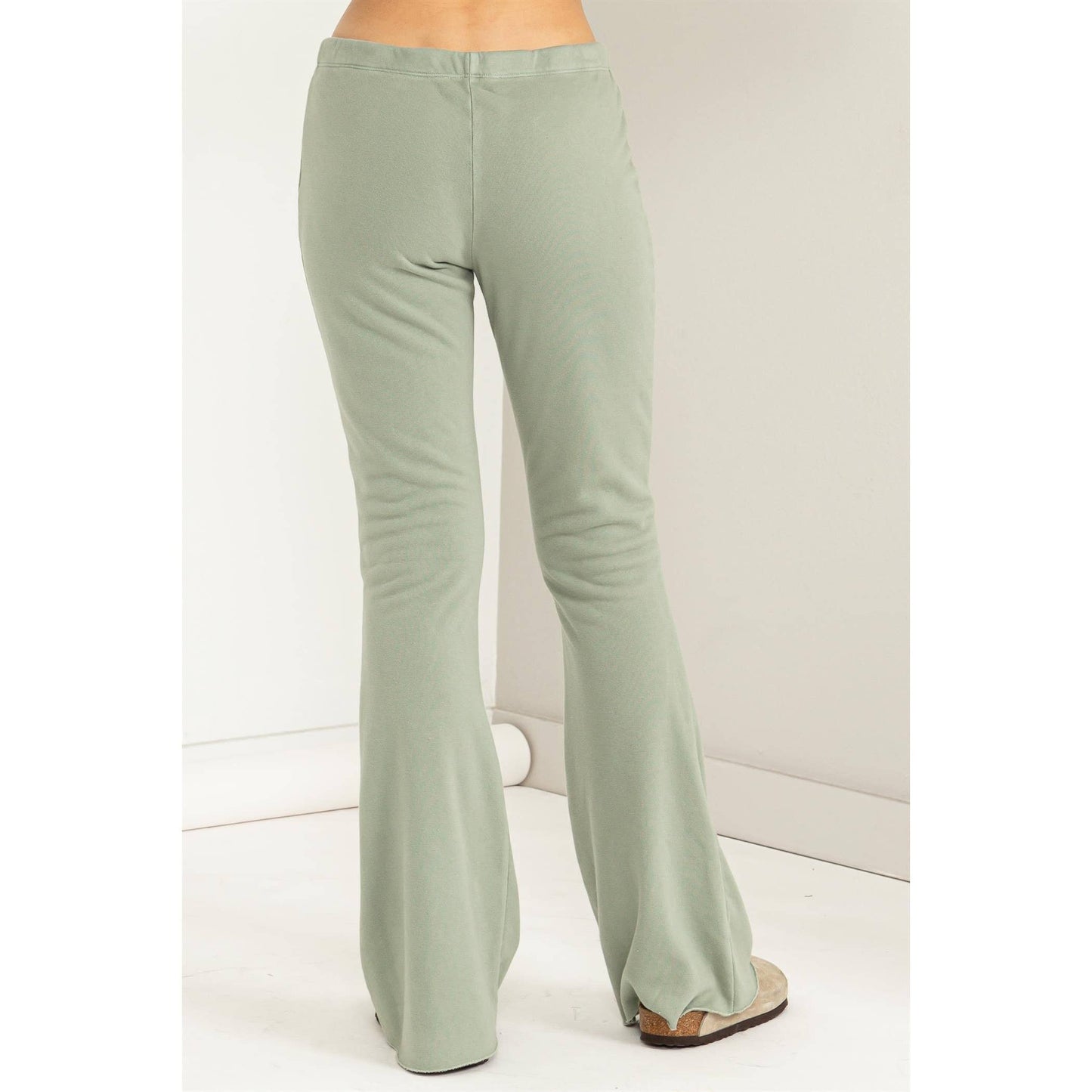 Mid-Rise Flare Lounge Pants