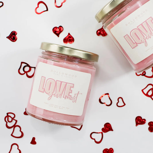 Love You Most 8oz Soy Candle