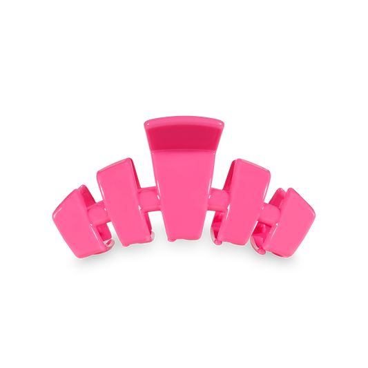 Teleties Small Classic Hair Clip - Paradise Pink