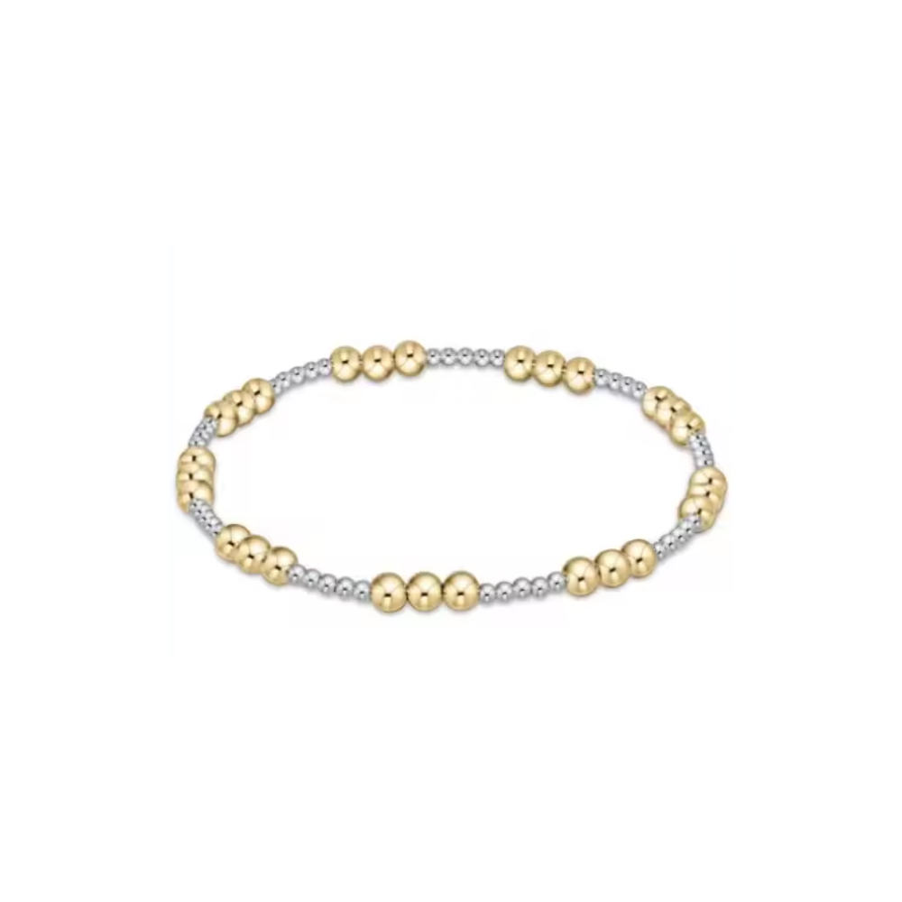 Emerson Bracelet ~18k Gold Plated Stainless Steel Mixed Metal