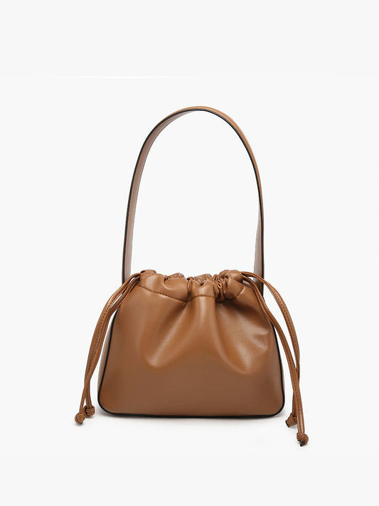 Yang Cinched Bucket Bag w/ Drawstring