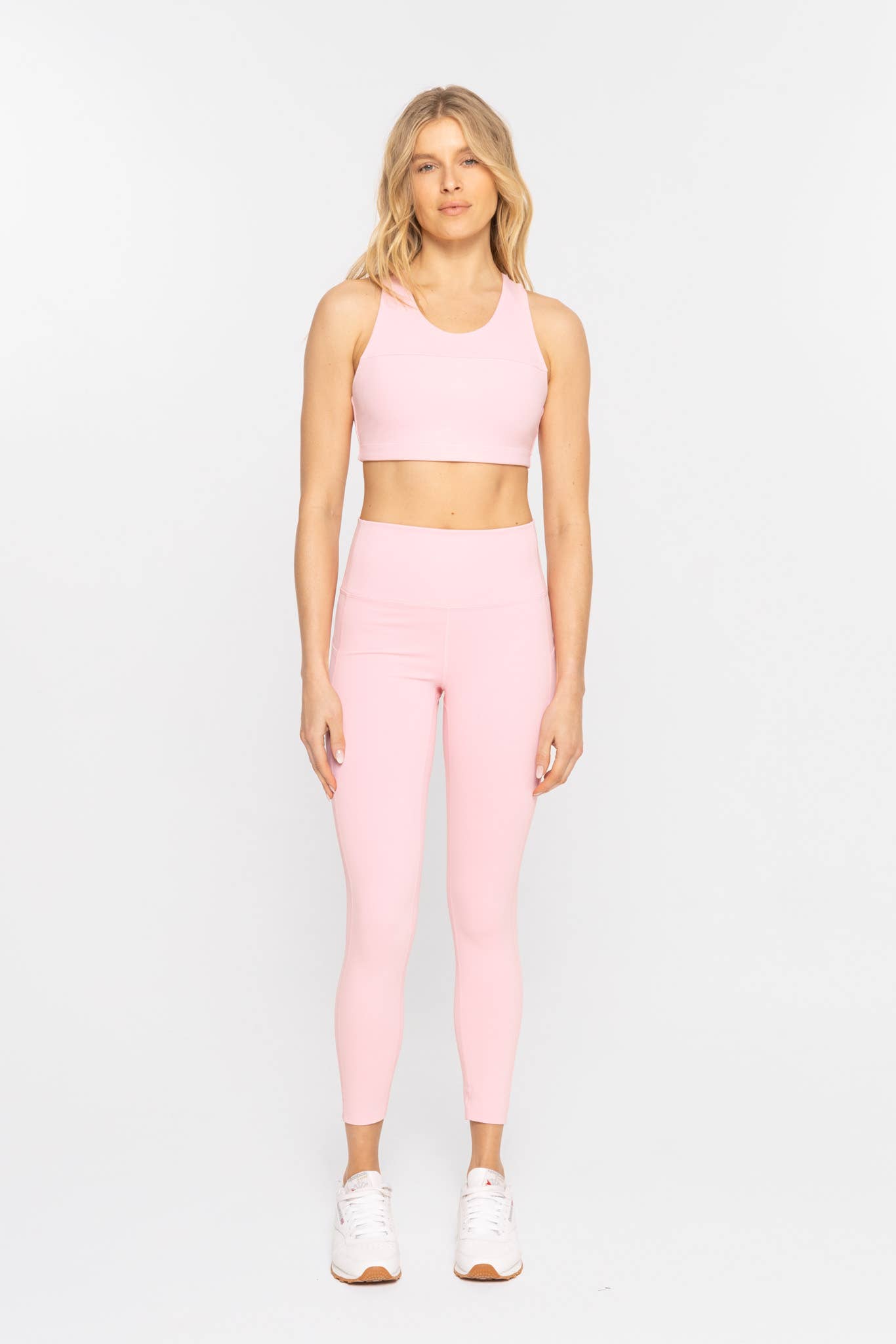 Laser-Cut and Bonded Essential Foldover Highwaist Leggings