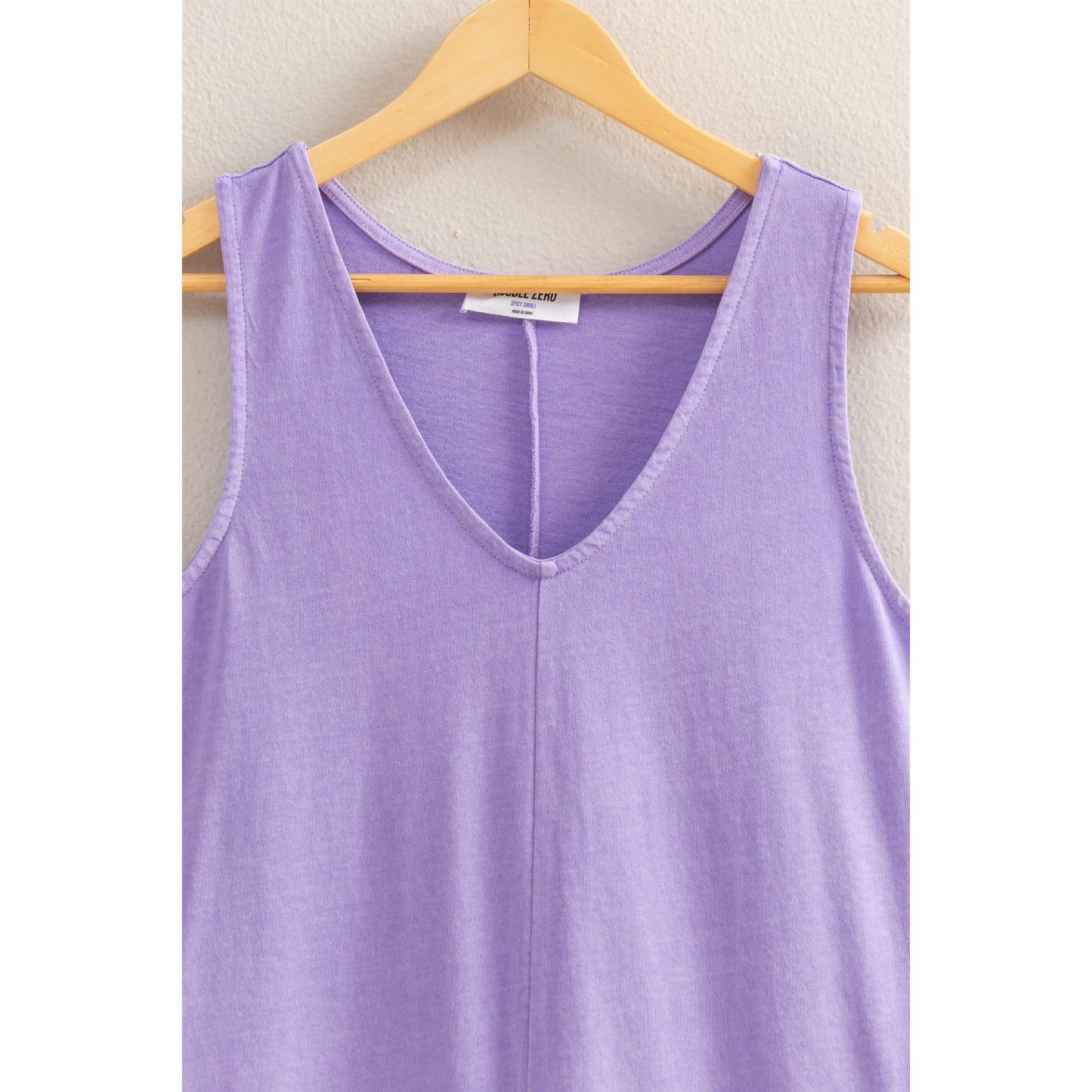 V-Neck Sleevess Romper