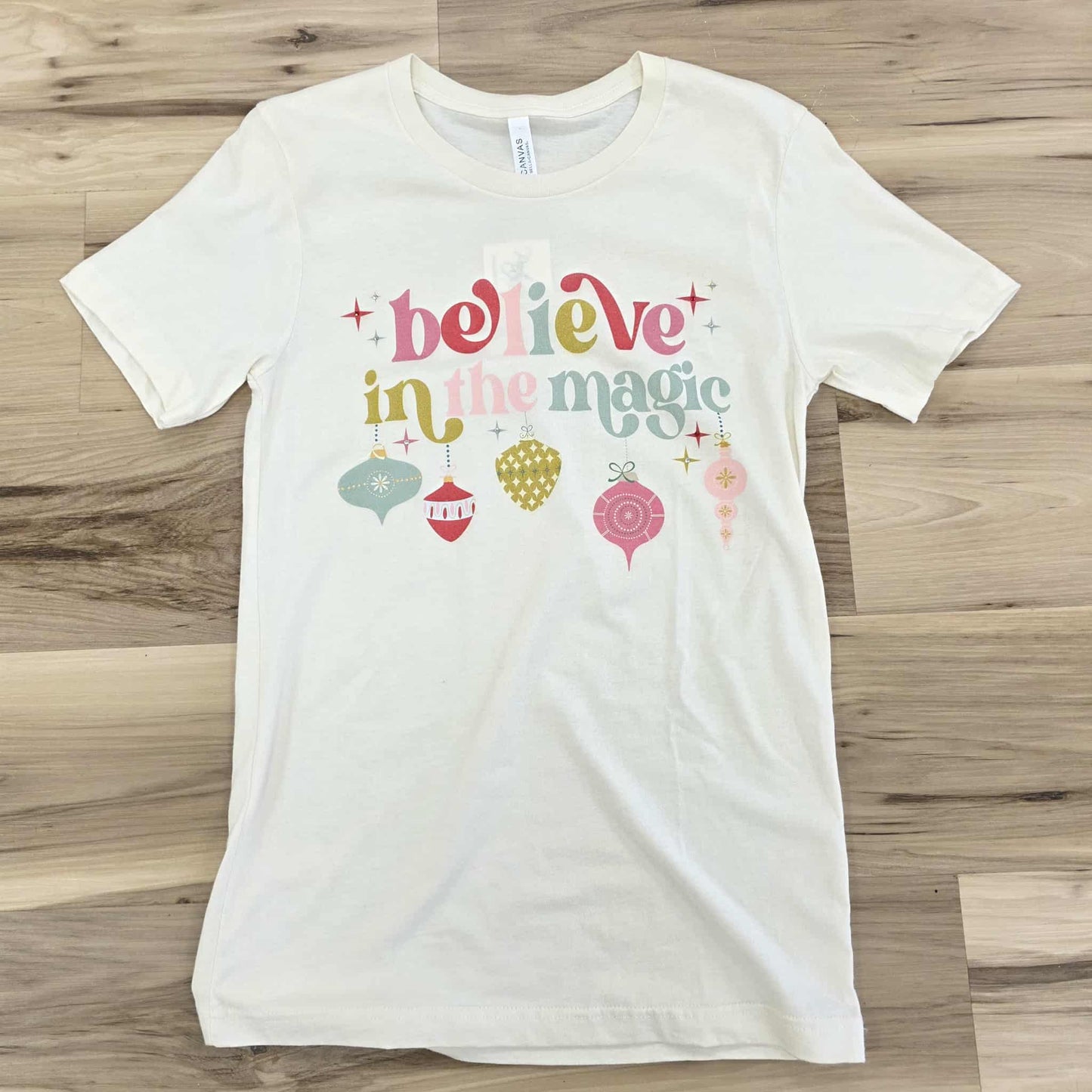 Believe in The Magic Ornament Graphic Tee