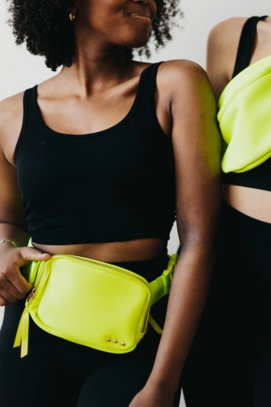 Brooklyn Bum Bag - Neon Yellow